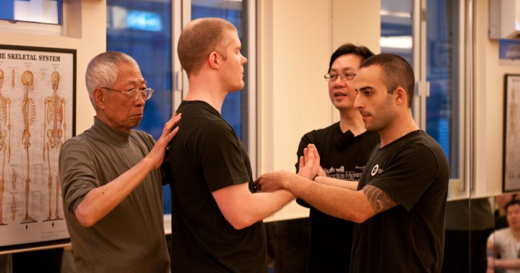 lines of intention in Wing Chun