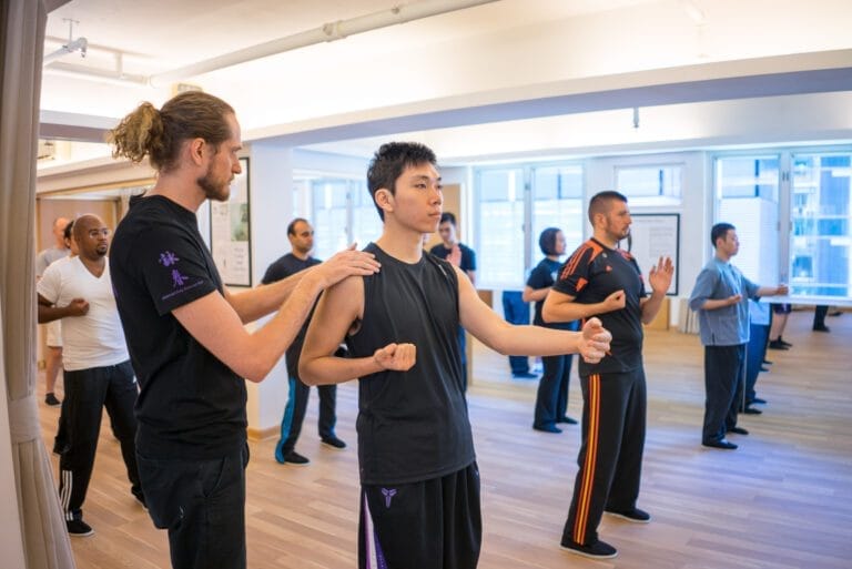 Mindful Wing Chun Class, to develop a team