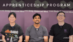 Congratulations to Beatrice, Jordan, and Osama on graduating from our apprenticeship program